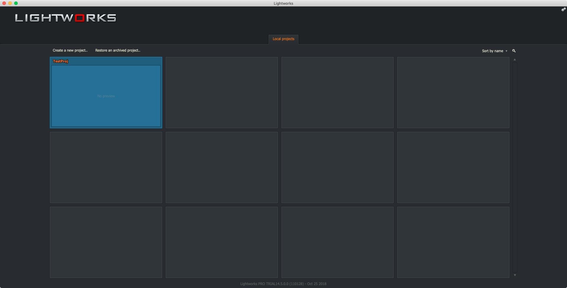 Lightworks Pro screenshot 1